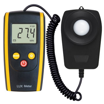 Digital LUX Meter with Flexible Sensor